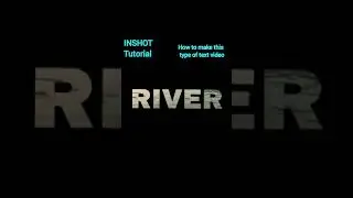 Inshot Text Effect | Green Screen Effect With Text | Video Editing