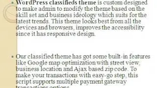 Classifieds Script, PHP Classifieds Script