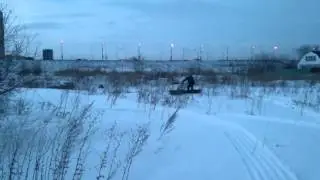 По свежему снегу