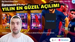 BENİM İÇİN YILIN EN GÜZEL AÇILIMI OLDU 😲SHOW TİME GELENE KADAR AÇILIM (eFootball 2025 Mobile)