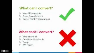 Converting MS files to Google