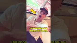 🚨Jackson #Mahomes returns to TikTok after months of silence due to his legal issues 👀 #NFL #Chiefs