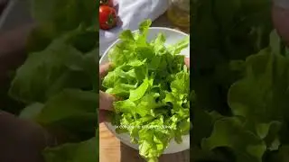 Салат цезарь 🥬#рецепты #рецепт #салат #салатцезарь #цезарь