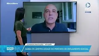 Os limites legais do período de isolamento social - Leonardo Pantaleao