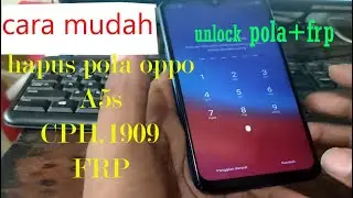 oppo a5s hard reset wipe data 1909+akun