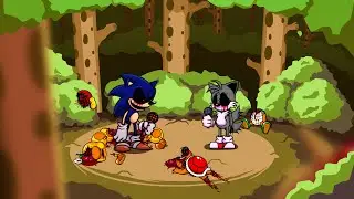 Last-Course But Sonic.exe and Soul Tails sing it (fnf cover)