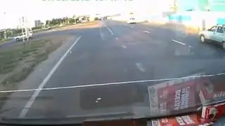 дтп Самара.Кавказцы подрезали вахтовый автобус