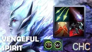 VENGEFUL SPIRIT SPLIT SHOT And MAGIC MISSILE Best Skill Combo - Dota 2 Custom Hero Chaos