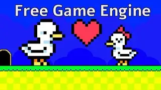 GDEVELOP FREE GAME ENGINE  2023 - Platformer Template