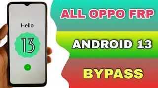 All Oppo Android 13 Frp Bypass ( New Update 2023 ) All Oppo Gmail Account Bypass | Without Pc