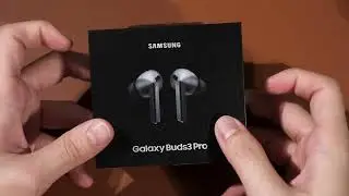 ASMR unboxing - Samsung Galaxy Buds3 Pro (Silver/Gray)