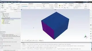 ANSYS Fluent: Watertight Geometry Meshing Workflow