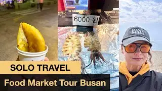 Escaping Reality: Solo Travel Adventure | Crazy Food in Busan