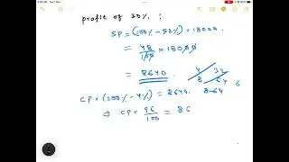 Problems on marked price and discount