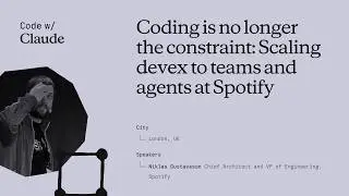 Coding is no longer the constraint: Scaling devex to teams and agents at Spotify