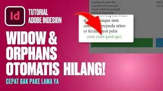 #28 Remove Widows, Orphans, and Runts Automatically! | Adobe InDesign for Beginners