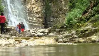 Манявский водопад Карпаты