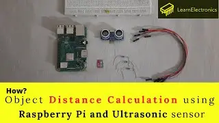Object Distance Calculation using Raspberry Pi and Ultrasonic sensor | HC SR04 | IoT | ThingSpeak