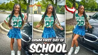 GRWM: First Day Of School *Senior Edition* | Miya Nevaeh