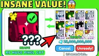 What Do People Trade for a RAINBOW HUGE PIXEL CAT in Pet Simulator X