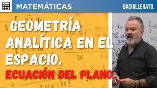 GEOMETRÍA ANALÍTICA EN EL ESPACIO  EJERCICIOS VARIOS SOBRE RECTAS Y PLANOS