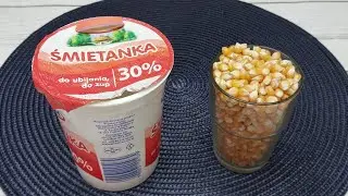 Есть стакан кукурузы и сливки? Тогда приговь ЭТО! Невероятно вкусно