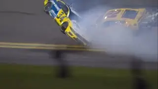 Michael McDowell Huge Near Flip! / The Big One | NASCAR Cup Daytona 2024