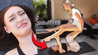 She Almost Dropped Her...