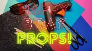 How to Make Birthday Party Props at Home | DIY Party Props Ideas For Kids | DIY Decoration Ideas