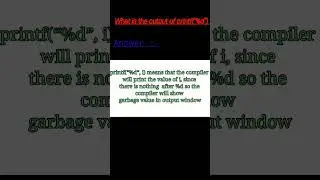 C programming short question answer 
