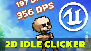 2D Idle Clicker Game Tutorial Unreal Engine 5 - Course Promo