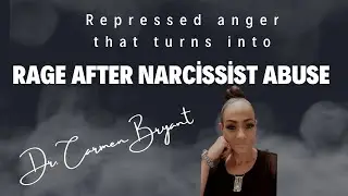 Repressed anger that turns into rage after narcissist abuse