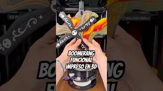 Unbreakable 3D Printed Boomerang - The Best Filament for Impact