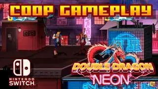 Double Dragon Neon - (Nintendo Switch) - 2 Players Coop. Gameplay
