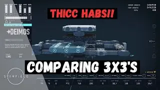 Starfield Tips | THICC Habs! 3x3 Habs Compared!