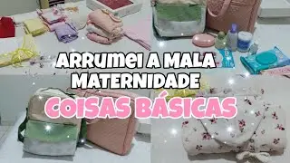ARRUMANDO A MALA MATERNIDADE E HIGIENE DA BEBÊ 😍 ** Reta final **