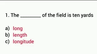 GRAMMAR QUIZ For Beginners - 10 Questions Level 1 Test Basic Grammar Quiz