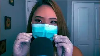 Latex Gloves and Surgical Mask | Reassuring Words | ASMR