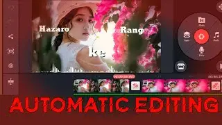 HOW TO MAKE AUTOMATIC Whatsapp Status in Kinemaster Withous Typing //kinemaster status editing