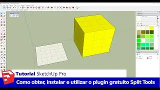 Tutorial SketchUp Pro:  Como Obter, Instalar e Utilizar o Plugin TIG Split Tools no SketchUp Pro