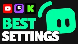 BEST Streamlabs Settings for Streaming (Encoder, Bitrate, Presets & More)