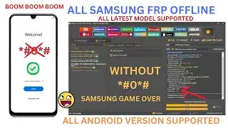All Samsung FRP Bypass Android 13/14 Final method II without *#0*#II S24 ultra frp