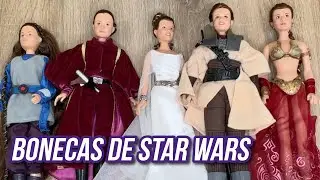 My HASBRO STAR WARS DOLLS | UNBOXING AND COMPARISON