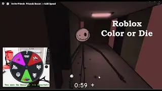 Roblox Color or Die! I became a Monster for 1 minute in Chapter 1