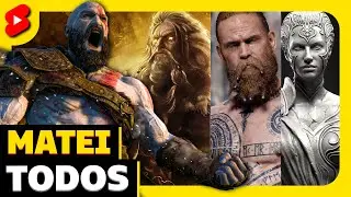 TODOS OS DEUSES QUE O KRATOS JÁ MATOU #godofwar