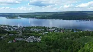 Жигули. с Зольное. Зольненский овраг. DJI mini 2