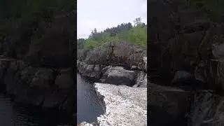 Пересох водопад