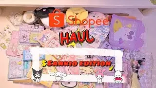 ASMR SHOPEE HAUL SANRIO EDITION UNDER $2