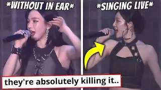 Aespa went viral for their Encore without backing tracks & in-ears after winning Daesang TFMA 2024