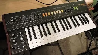 Behringer VC340 Vocoder USER REVIEW Synthesizer